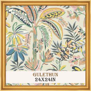 GULETHUN 24x24 Frame, Transitional Modern Design Picture Frames, 24 by 24 Rustic Poster Frame for Home Decor, Gold Vintage Photo Frame, Horizontal or Vertical Display