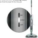 Shark Steam & Scrub Steam Mop, All-in-One Scrubbing and Sanitizing Hard Floor Cleaner, LED Headlights, 4 Dirt Grip Soft Scrub Pads Included, XL Water Tank, Swivel Steering, Hawaiian Grey, S8001