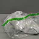 Faux Fur Christmas Tree Skirt 36 Inch, Luxury White Plush Tree Skirt with Silver Embroidered Snowflakes, Thick Xmas Tree Mat for Holiday Decorations (Silver, 36")