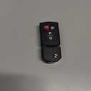 Key Fob Cover Replacement 4 Buttons Key Fob Remote Control Shell Case- Compatible for Mazda 3 5 6 MX-5 CX-7 CX-9 RX-8