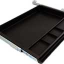 Pencil Drawer by NYCCO Underdesk Drawer 23 Inch Wide - Ball-Bearing Slides - Black