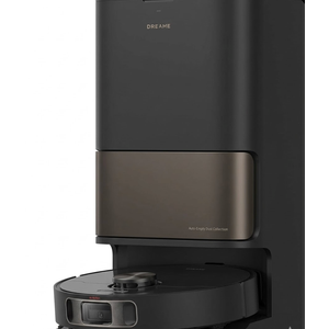 DREAME L10s Pro Ultra Heat Robot Vacuum and Mop Combo, Mop Extend, 7000Pa Suction, Auto Robot Care and Maintenance, 136°F Hot Water Mop Self-Cleaning, Obstacle Avoidance, Ideal for Hair, Carpets, Black