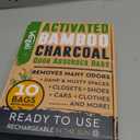 Activated Charcoal Odor Absorber for Strong Odors in Car, Closet, Shoe, Basement. 10 Activated Charcoal Bags Odor Absorbers for Home. Bamboo Charcoals Air Purifying Bag Charcoals Deodorizer Eliminator
