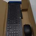 HP Wireless Keyboard and Mouse Combo - Full Size Membrane Chiclet Style Keyboard, 3-Zone Layout, 2.4GHz Wireless Connection, Compatible with PC, Mac