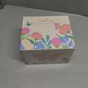 Pretty Comy Jewelry Box for Girls & Women, 3-Layer PU Leather Jewelry Organizer with Mirror, Travel Jewelry Case for Earrings, Rings, Necklaces, Christmas Birthday Gift for Girl & Women