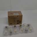 Edison Bulbs, E26 LED Bulb 60 watt Non-Dimmable, 4000K Daylight White, ST58 Vintage Light Bulbs, 90+ CRI, E26 Medium Base, Clear Glass, 6 Pack