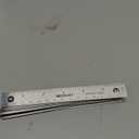 Westcott Stainless Steel Office Ruler With Non Slip Cork Base, 6"
