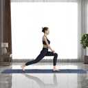 Readaeer Foldable Yoga Mat for Travel Folding Yoga Mat 6mm Thick with Carrying Bag, Non-Slip TPE Exercise Pilates Mat for 72" L x 24" W x 0.24 Inch