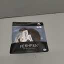 FESHFEN Messy Bun Hair Piece - Wavy Synthetic Chignon Scrunchies for Instant Volume, Elastic Bun Ponytail Hair Extensions Thick Hairpieces for Women, Dark Brown & Light Auburn Mixed 1.50 oz (Medium)