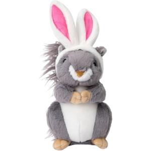 Midlee Easter Squirrel Bunny Plush Large Dog Toy