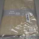 DII French Stripe Dining Table Collection Farmhouse Style Tablecloth, 60x120 Inches, Taupe/White