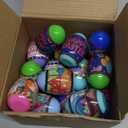 Easter Eggs with Sticky Stretchy Toys Inside  24 Pack Filled Easter Eggs, Assorted Easter Elements, Surprise Party Favors for Kids, Egg Hunt, Easter Basket Stuffers