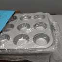 Spmarkt 2Pack Cupcake Pan with Lid, 12Cup Nonstick Muffin Pan with Handle – Cupcake Carrier for Baking & Transporting, Perfect for Party, Holiday, Gathering