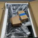 VEVOR Electric Lift Table, 330 lbs Capacity Single Scissor Lift Table, 8-28 in Height Adjustable Lifting Platform, Coffee Table Lift with 4 Wheels, for Material Handling and Transportation, Black