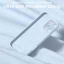 for iPhone 16 Pro Max Silicone Case Soft Protective Shockproof Magnetic Case Compatible MagSafe iPhone 16 Pro Max 6.9" Silicones Phone Case (Baby Blue)