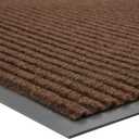 100pointONE Front Door Mat, Heavy Duty Indoor Outdoor Doormat, 60" x 36" Low Profile Outdoor Mats for Home Entrance, Stain and Fade Resistant Welcome Mat Ideal for High Traffic Area, Brown