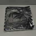 Black Peel and Stick Tile Backsplash 12"x12" Self Adhesive Wall Tiles for Kitchen Marble (10-Sheet)