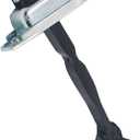 Black with Silver Front Left and Right Side Door Stay Check Strap Stopper Replacement for 2006-2011 Camry 68610-06080