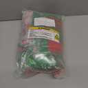 Cuffbow 3 Sets Christmas LED Light up Tutu Skirt and Striped Tights Set for Women Include 3 Light up Layered Tutus 3 Red and White Pantyhose for Christmas Party Costume Neon Party