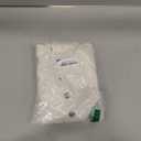 AMZANGEL Women's Merino Wool Cropped Sweater 100% Wool Polo Collared Half Button up Long Sleeve Pullover Sweaters XS