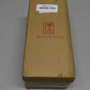 WHJY 9 inch Gray Clear Glass Vase for Table Centerpieces Home Dcor, Flower vase Modern Glass Bottles Decorative-Gray