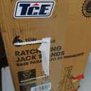 BIG RED T46202 Torin Steel Jack Stands: 6 Ton (12,000 lb) Capacity, Red, 1 Pair