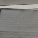 URMONA Waterproof Silicone Under Sink Mat 31'' x 22'' Shelf Liner for Kitchen and Bathroom, Cabinet and Counter Protector, Storage and Organizers, Litter Mat, Pet Cat Puppy Essentials(Light Grey)