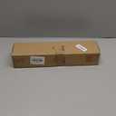 YNL Tension Curtain Rod 34-66 inches-Never Rust, Non-Slip, No Drill Adjustable Spring Tension Rod for Laundry Door Closet Small Window Stainless Steel, Brushed Gold