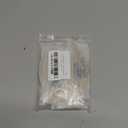 4 Pack Brushed Gold Cabinet Pulls, 2-1/2in Hole Centers Kitchen Cabinet Handles, Matte Gold Half Moon Cupboard Hardware for Kitchen Drawers, Dresser, Bathroom Vanity