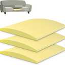 RunNico 20" x 20" Foam Cushion Couch Cushion Support - High-Density Living Room Sofa Sag Support - Anti Slip Sag Repair Replacement for Sofa Couch Loveseat Chair (3, Yellow)