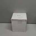 Whaline Valentine's Day Lighted Decorative Glass Ball Crackle Glass Globe Pink Red Love Heart Battery Operated Decoration for Party Home Table Mantel Fireplace, Set of 2