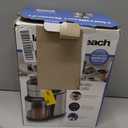 Hamilton Beach Electric Burr Coffee Grinder with Large 16oz Hopper & 18 Settings For 2-14 Cups, Stainless Steel (80385)