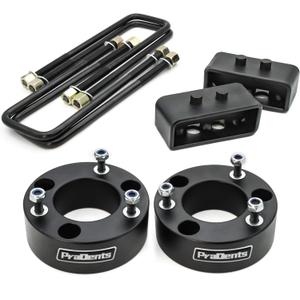 3" Front and 2" Rear Leveling Lift Kit for 2004-2020 Ford F150, 3 Inch Front and 2 Inch Rear Strut Spacer Suspension Lift Kits Lift Spacers