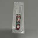 20mm Holiday Christmas Halloween Thanksgiving Watch Band Compatible with Samsung Galaxy Watch 7/6/5/4 40mm 44mm/Watch 6 Classic 43mm 47mm/Watch 5 Pro 45mm/Watch 4 Classic/Active 2 Smartwatch Replacement Strap (Merry Chirstmas Santa)