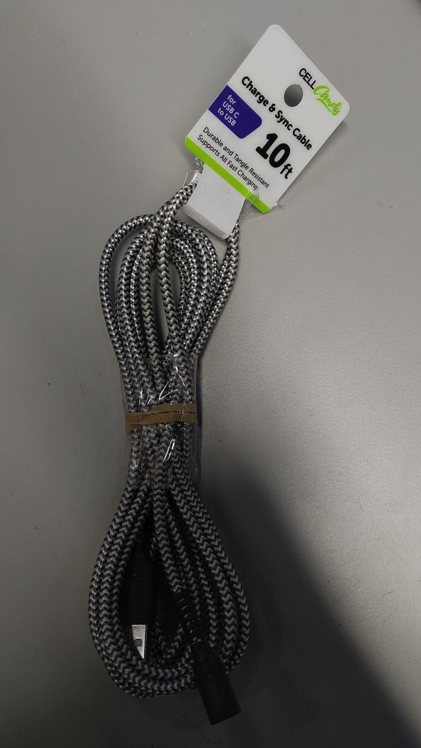 CELLCANDY Charge & Sync Cable 10ft