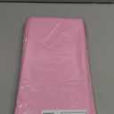 10 Pack Premium Disposable Plastic Tablecloth 84" Round Table Cover for Birthdays Weddings Christmas Anniversary Buffet Table (Pink)