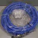 21-314 Polyurethane Non-Transparent Air Hose 1/4in. x 100ft with Fittings, Extremely Light Weight, Blue