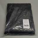 NICETOWN Halloween Black Blackout Living Room Curtains 84 inches Long, Black Out Curtain Panels for Bedroom - (Black Color) W52 x L84, 1 Pair, Thermal Insulated Blackout Draperies Window Treatment