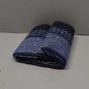 Kitchen Rugs Set,Non Slip Kitchen Mats for Floor-Thick Stain Resistant Kitchen Floor Mat Runner Carpet for Hallways Entryway Laundry Room Washable(20"x48"+20"x59",Blue)