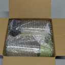 2Pcs Glass Oil Sprayer for Cooking 16oz/470ml, Kitchen Gadget for Air Fryer, Salad, BBQ, Frying Black+Green