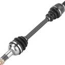 2 Pack Youxmoto CV Axle Rear Left/Right Fit for Yamaha Grizzly 550 2009-2014/ For Grizzly 700 07-13, for Kodiak 450 2018-2021, For 28P-2530V-00-00, 3B4-2530V-00-00, 4340 Chromoly Steel Drive Half Shaft