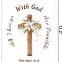 2 x Bible Verse Clipboard Inspirational Gifts Christian Gifts for Women Religious Birthday Retirement Baptism Gift for Chirstmas Fathers Mothers Day Graduation Office from Mom Dad Friends Sisters