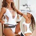 Avidlove Rave Outfits for Women Festival Top Sexy Fishnet Bodysuit Bodycon Party Club Outfit (M)