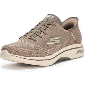 Skechers Men's Go Walk Arch Fit 2.0-Grand Sneaker (9.5 X-Wide, Taupe)