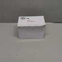 Traico Christmas Tree Topper Bow - Bow: 11" sq. - Tails: 3 Yards Long Each - Champagne Snowflake