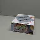 5-Speed Electric Hand Mixer, 800W Handheld Mixer with Turbo for Baking & Cooking, Kitchen Food Mixer with Storage Case & 5 Stainless Steel Attachments (2 Beaters, 2 Dough Hooks, 2 Whisks)-White