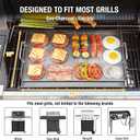 Hisencn Griddle for Gas Grill, Grill Flat Top Griddle, Stove Top Griddle for Gas Stove, 25 x 16 Grill Griddle for Weber, Blackstone, Charbroil and More, Heavy-Duty Grill Flat Top Griddle