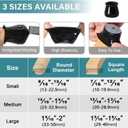 24 Pcs Chair Leg Floor Protectors Round, Silicone Felt Furniture Leg Pads Caps Covers for Hardwood Floors (Fit 15/16" to 1-5/16")