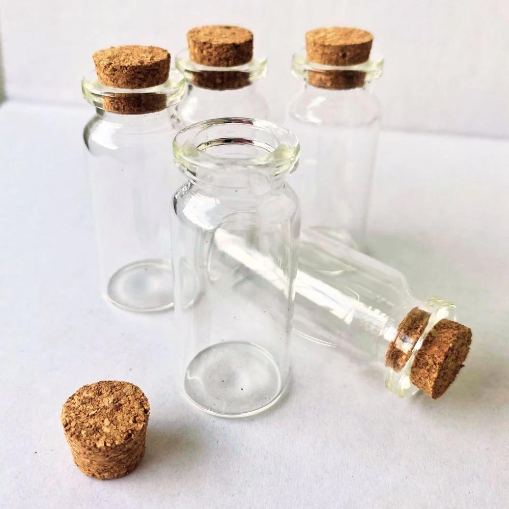 Glass Jars With Cork Lid 5 Pack
