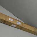 Double Curtain Track Ceiling Mounted Aluminum Silent Rails System White 4m(13.1ft)